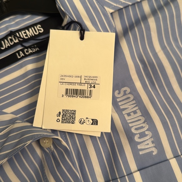 Jacquemus Pablo Striped Shirt - Picture 9 of 9